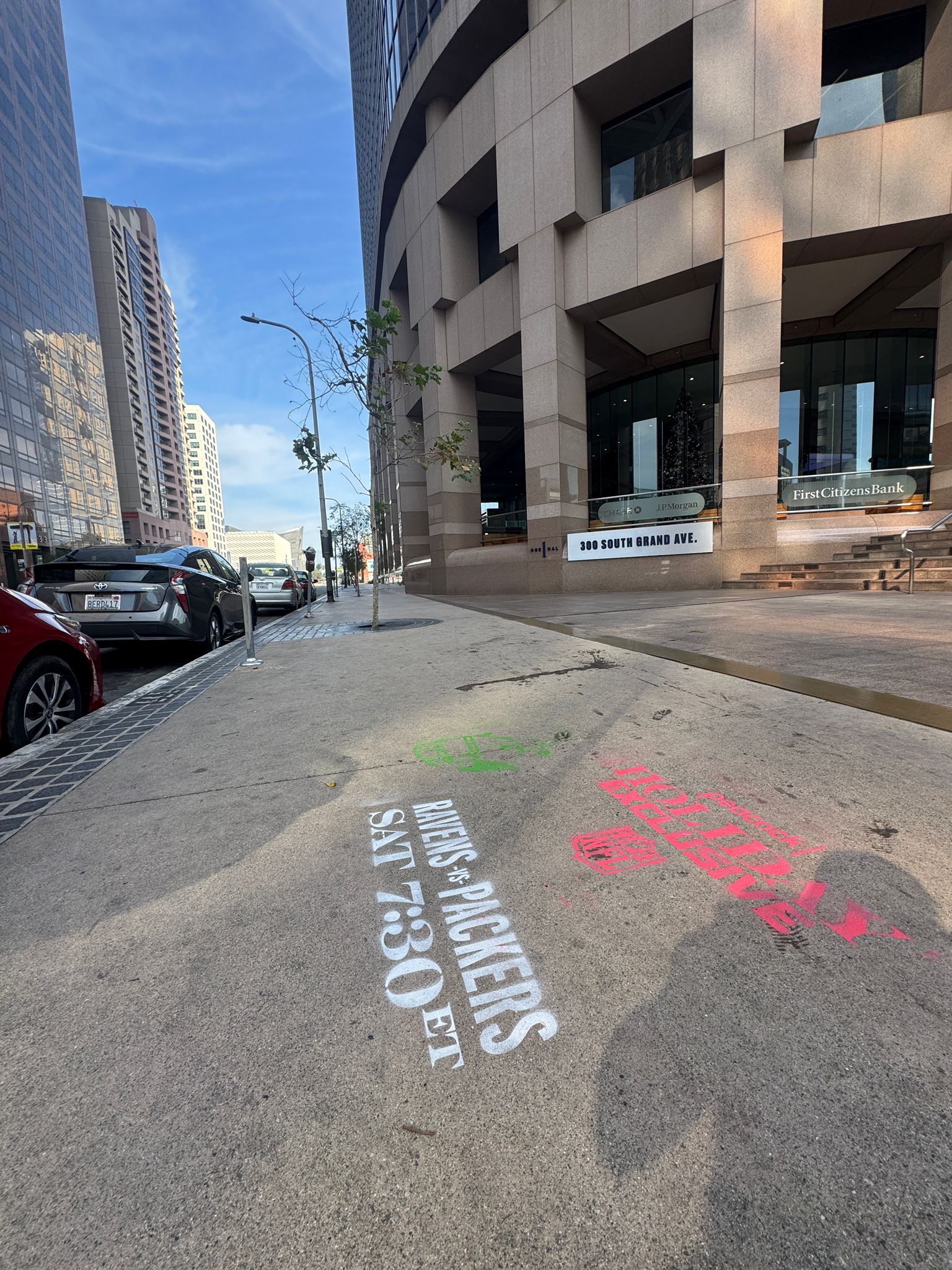 Stencil 3.3 Grand Ave Moca Museum Area